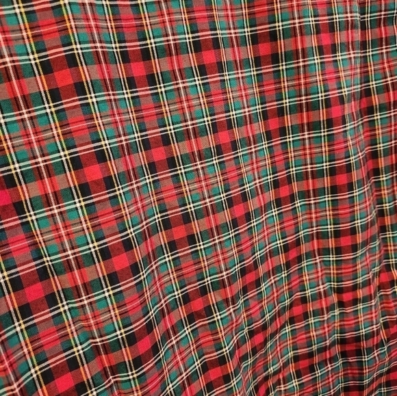 Vineyard Vines w/Cashmere Size 4 Peplum Tartan Top - Picture 7 of 7